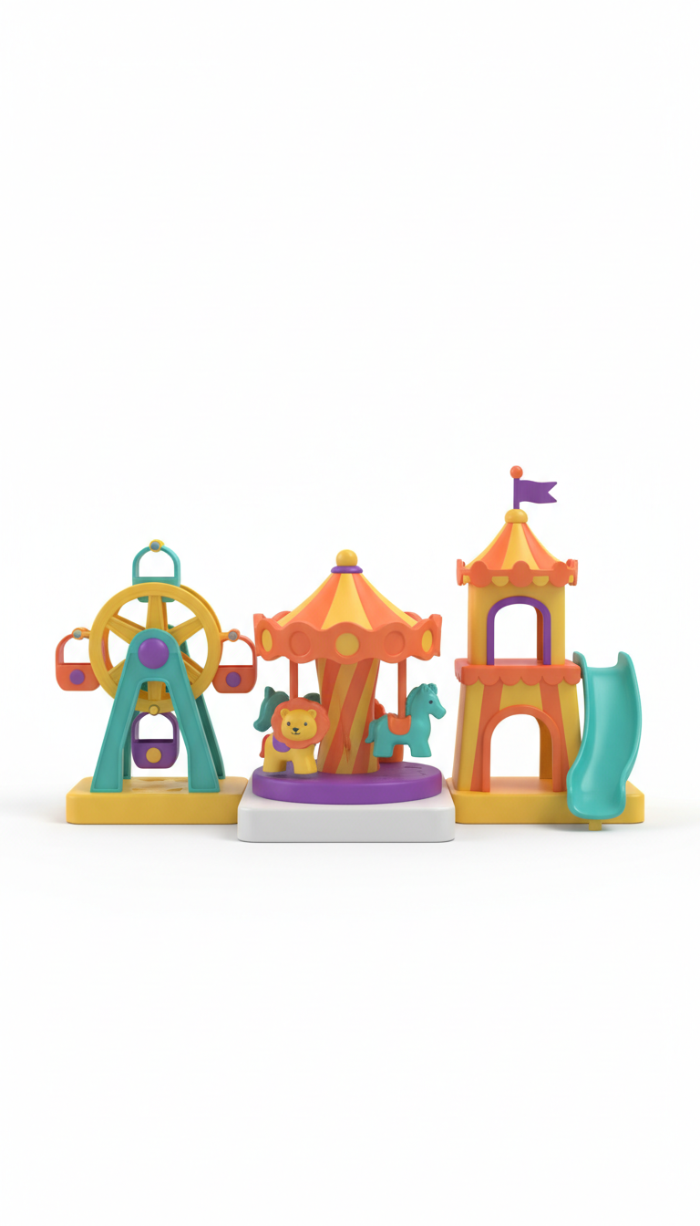 Karneval-Abenteuer Spielset mit Riesenrad