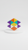 Magnetische Mustertafeln mit Formenvielfalt