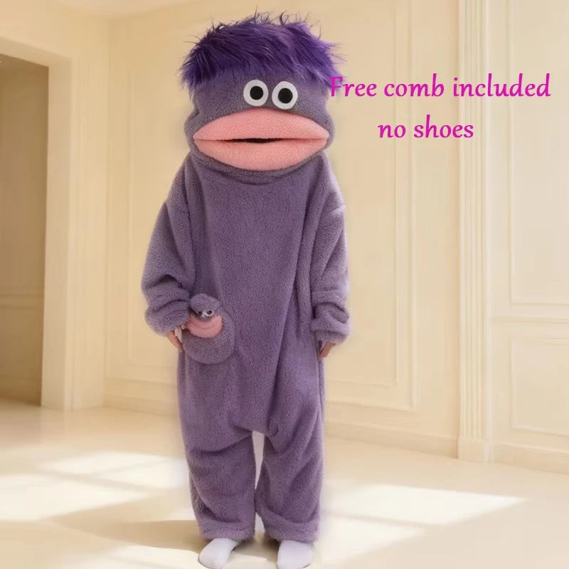 Cartoon Kapuzen-Pyjama Set – Warm & Kuschelig für Kinder