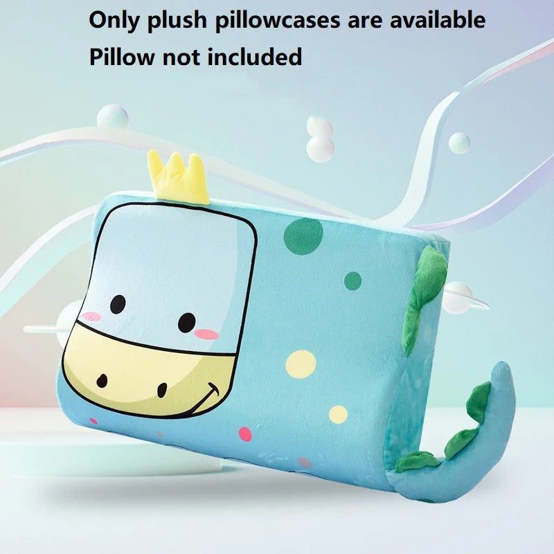 Vier Jahreszeiten Baby Kissen Kleinkind Schaum Bett Kissen Atmungsaktive Langsam Rebound Baby Cartoon Hals Stillkissen Reise Kissen Bettwäsche