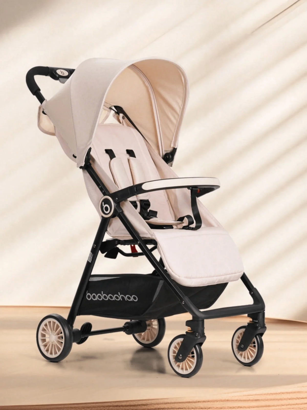 1 Schwarzer Leichtgewicht-Kinderwagen Wiegt Nur 4,7kg Praktisch für Flugzeuge, Züge und Autos, Geeignet für den Heimgebrauch und Geschäftsreisen