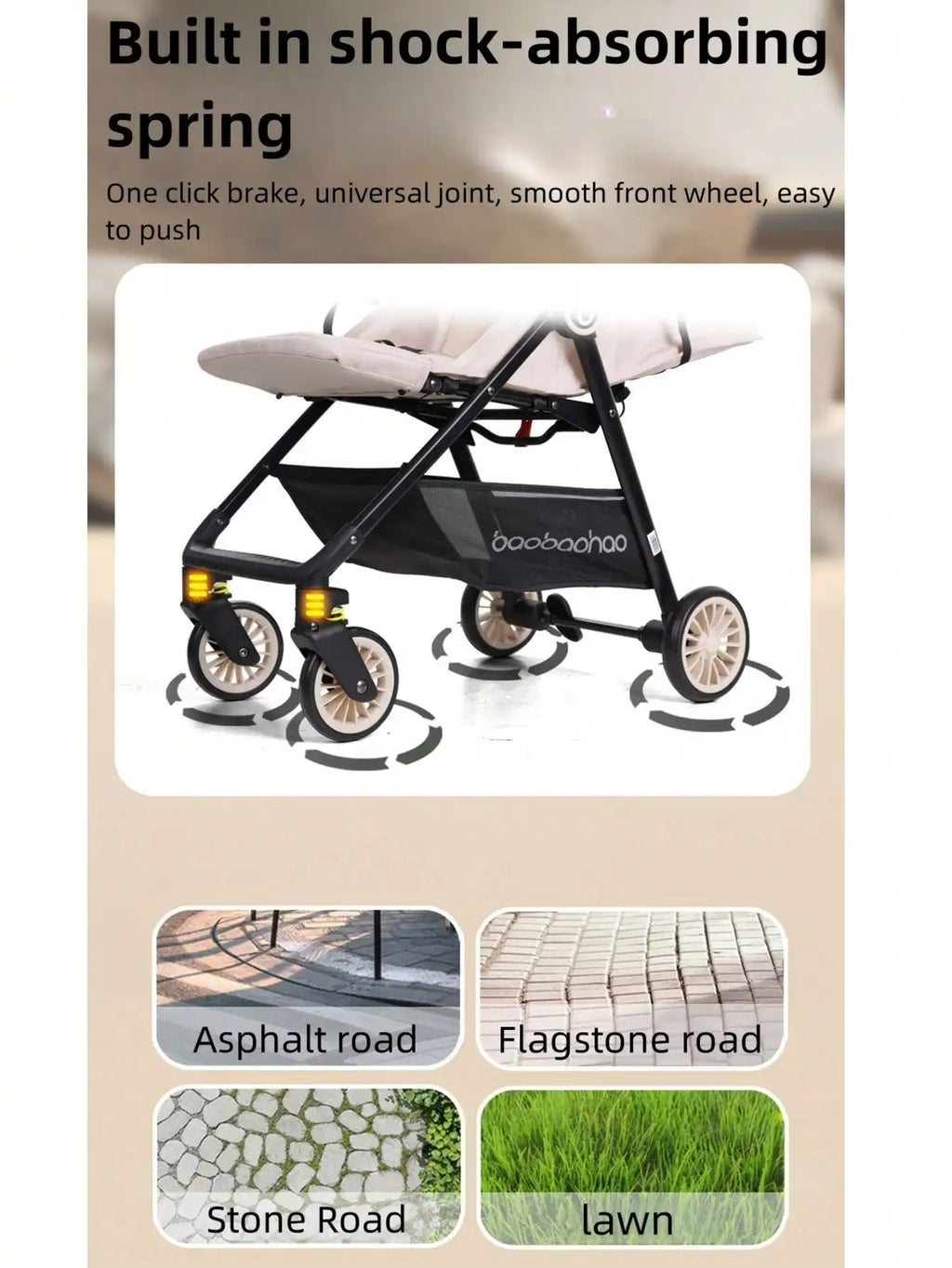 1 Schwarzer Leichtgewicht-Kinderwagen Wiegt Nur 4,7kg Praktisch für Flugzeuge, Züge und Autos, Geeignet für den Heimgebrauch und Geschäftsreisen
