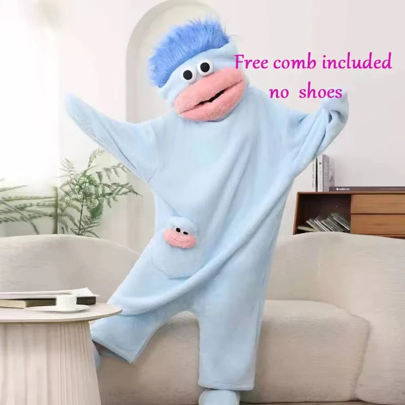 Cartoon Kapuzen-Pyjama Set – Warm & Kuschelig für Kinder