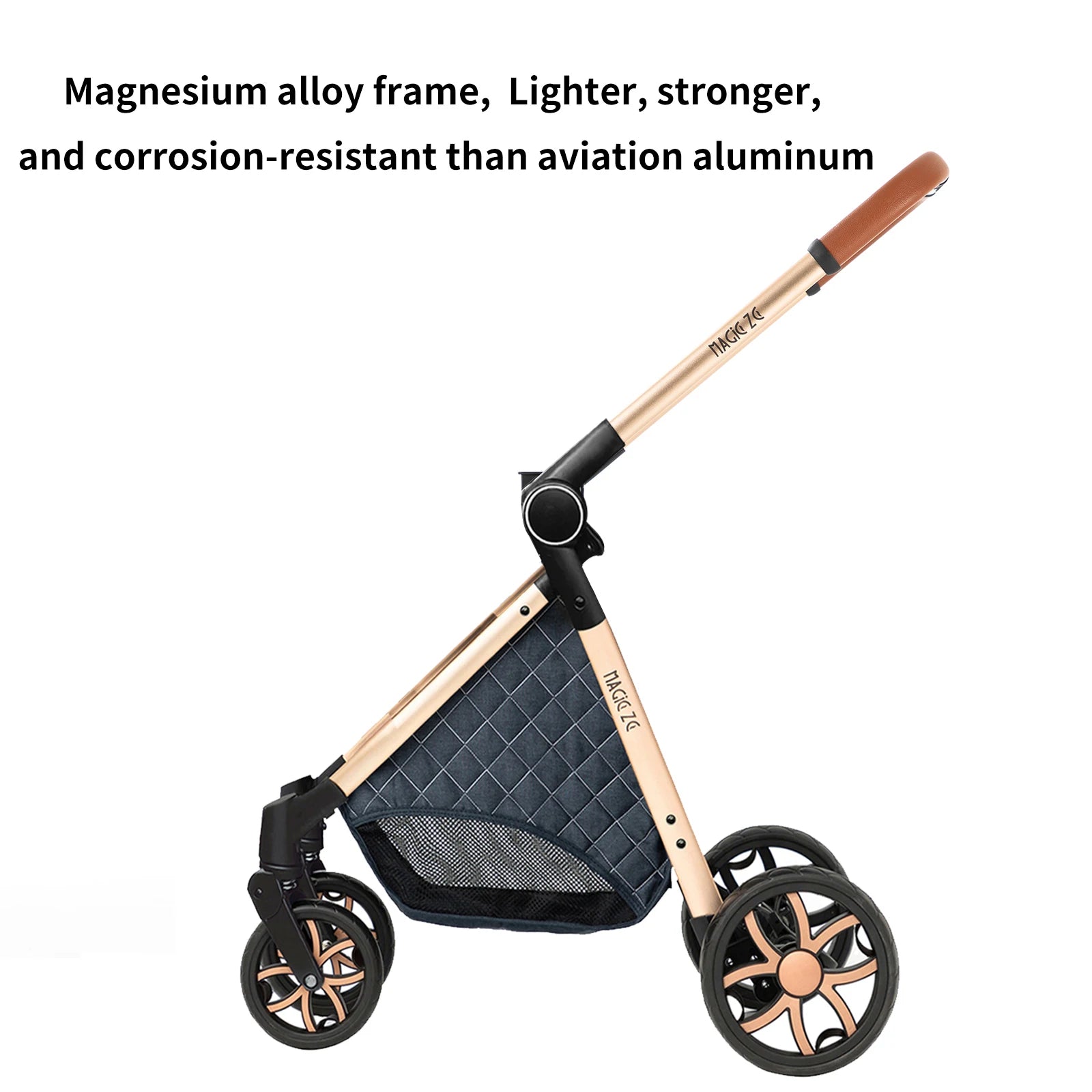 Kinderwagen, 3-in-1, leichter Kinderwagen für Neugeborene, Reisen, faltbar, für Babys, Kinderwagen, Kinderwagen, Babyautositz