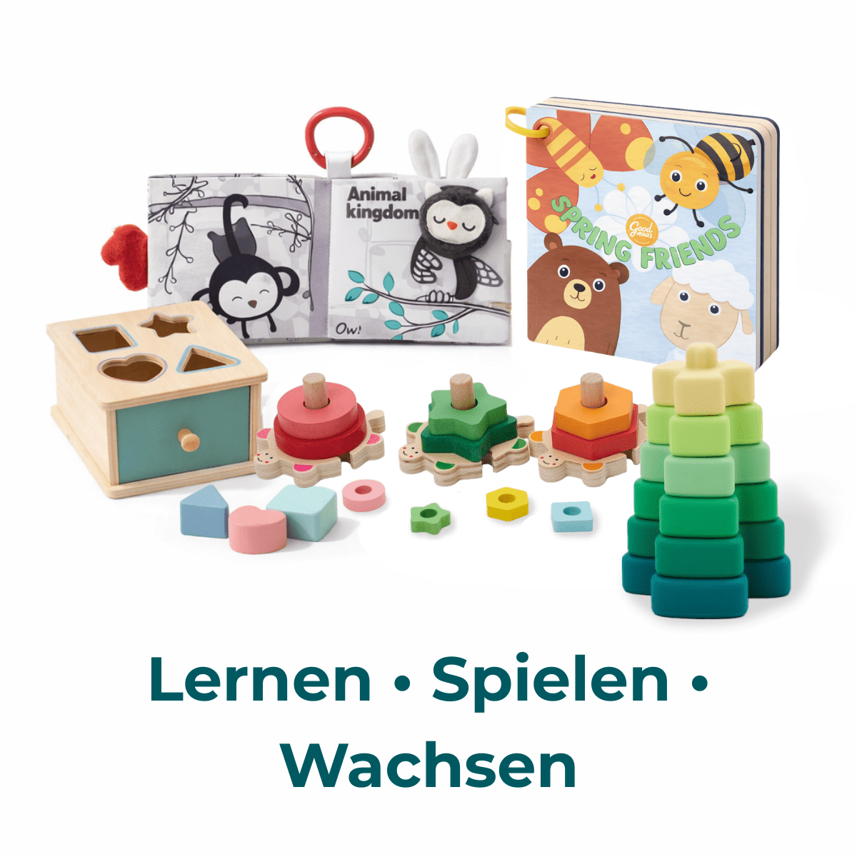 Frühlings-Spielset (1–2 Jahre) — GoodevasBox Active