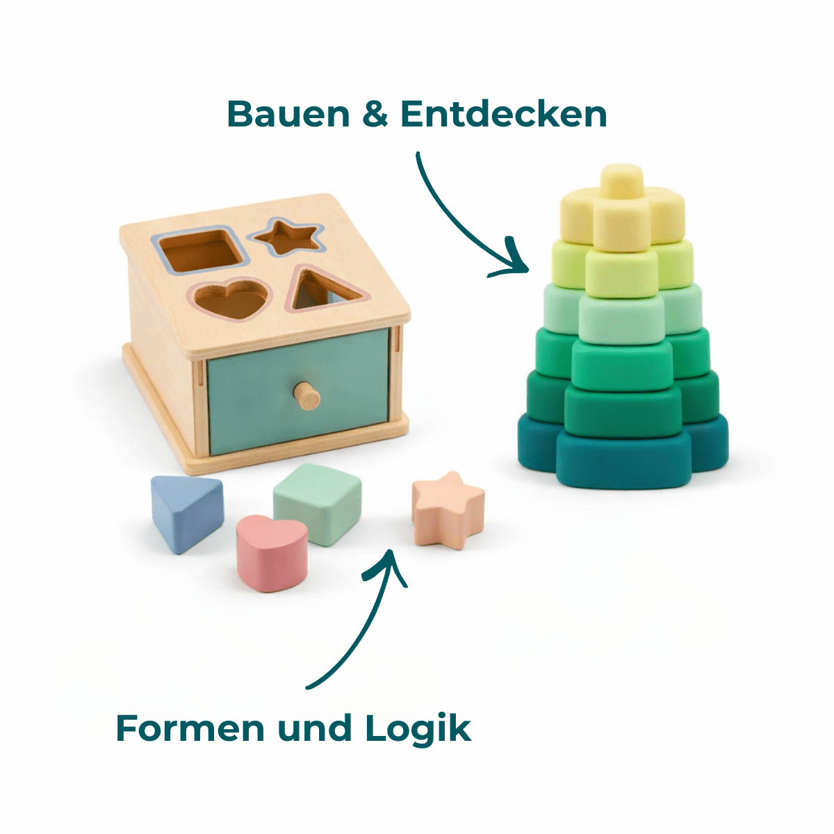 Frühlings-Spielset (1–2 Jahre) — GoodevasBox Active